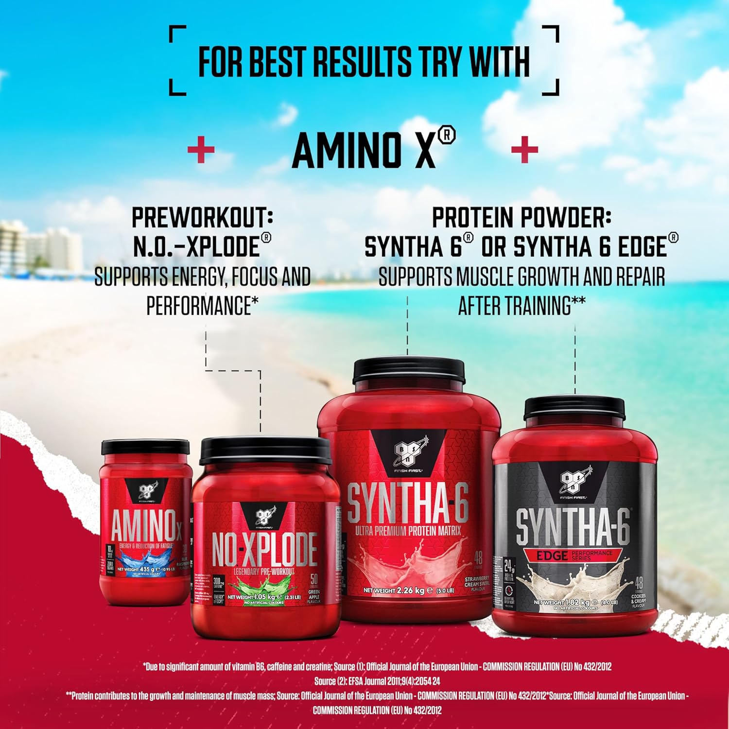 BSN Amino X 1 kg Pastèque