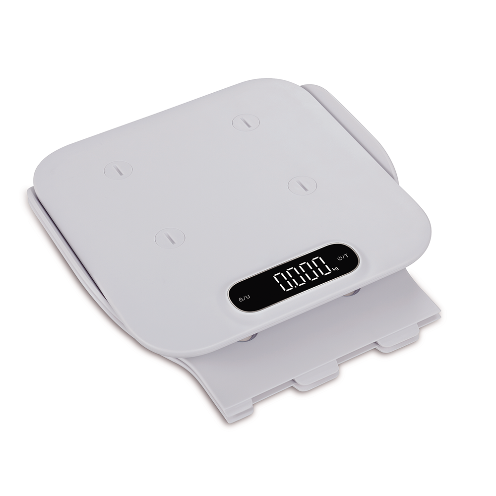 Sparoma ER7250 Pèse-bébé avec plateau amovible, précision 5 g/0,01 lb, maintien automatique, tare et comparaison, balance numérique universelle pour bébés, animaux de compagnie, tout-petits et adultes, capacité 180 kg/400 lb