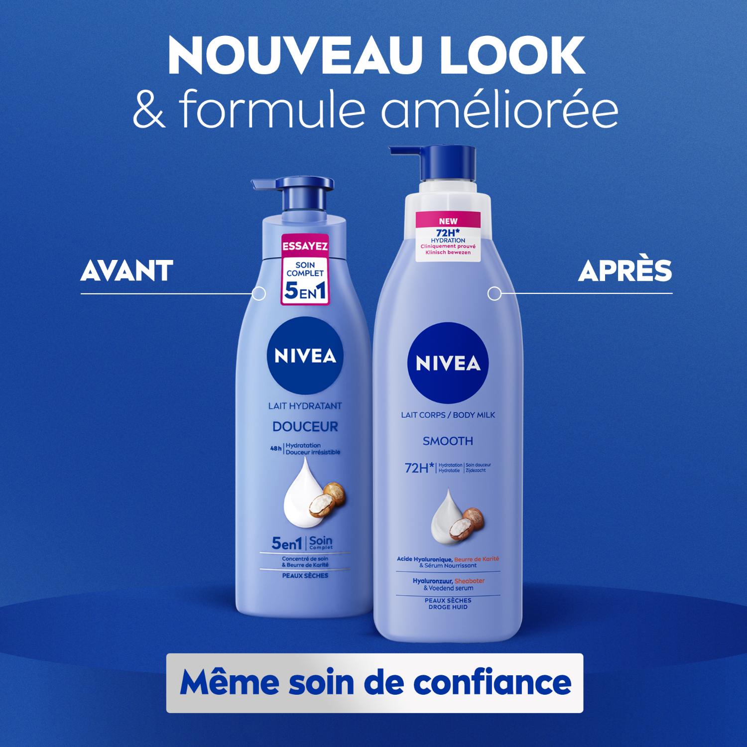 NIVEA Lait Corps Douceur Hydratant Peaux Sèches 250 ml
