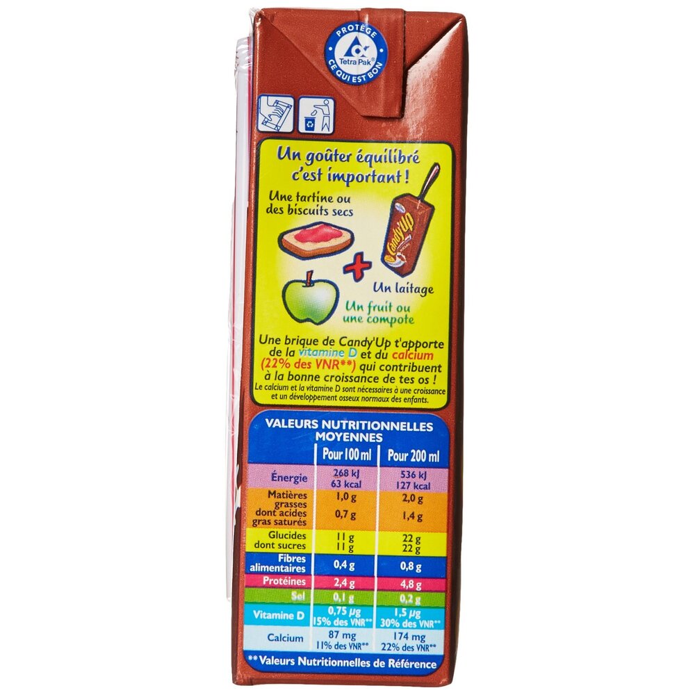 CANDY'UP chocolat bk 6x20cl