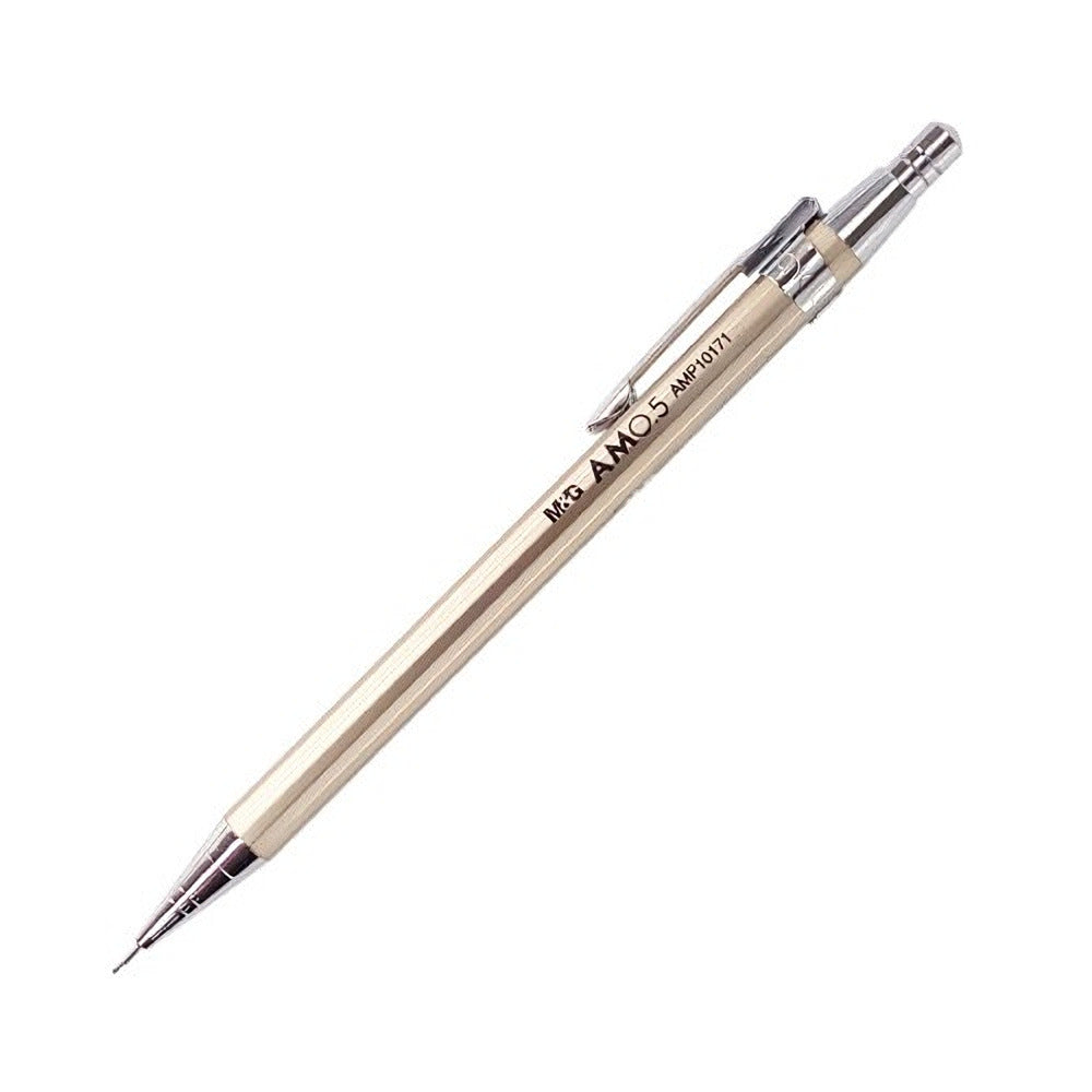 M&G Lot de 3 porte-mines en métal pour écriture, dessin et croquis, 0,5 mm, Porte-mines de dessin technique durables pour école et bureau