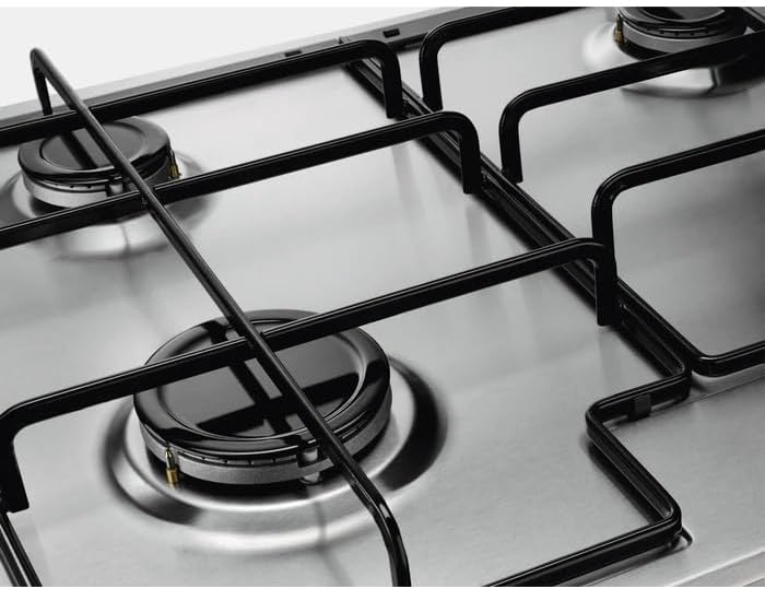 Electrolux EGS6434X table de cuisson gaz encastrable 4 foyers 60 cm acier inoxydable