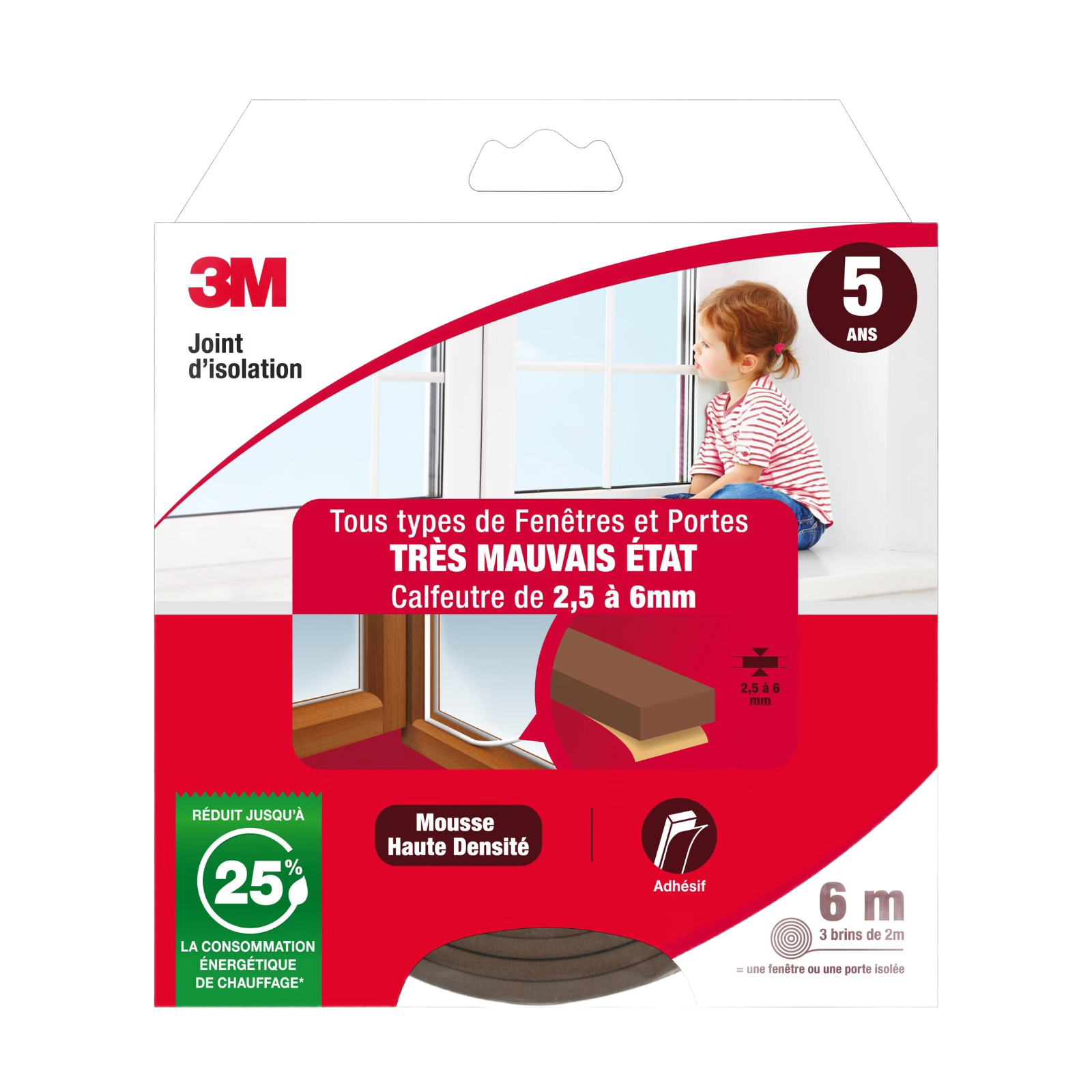 Joint Classique marron 6 m