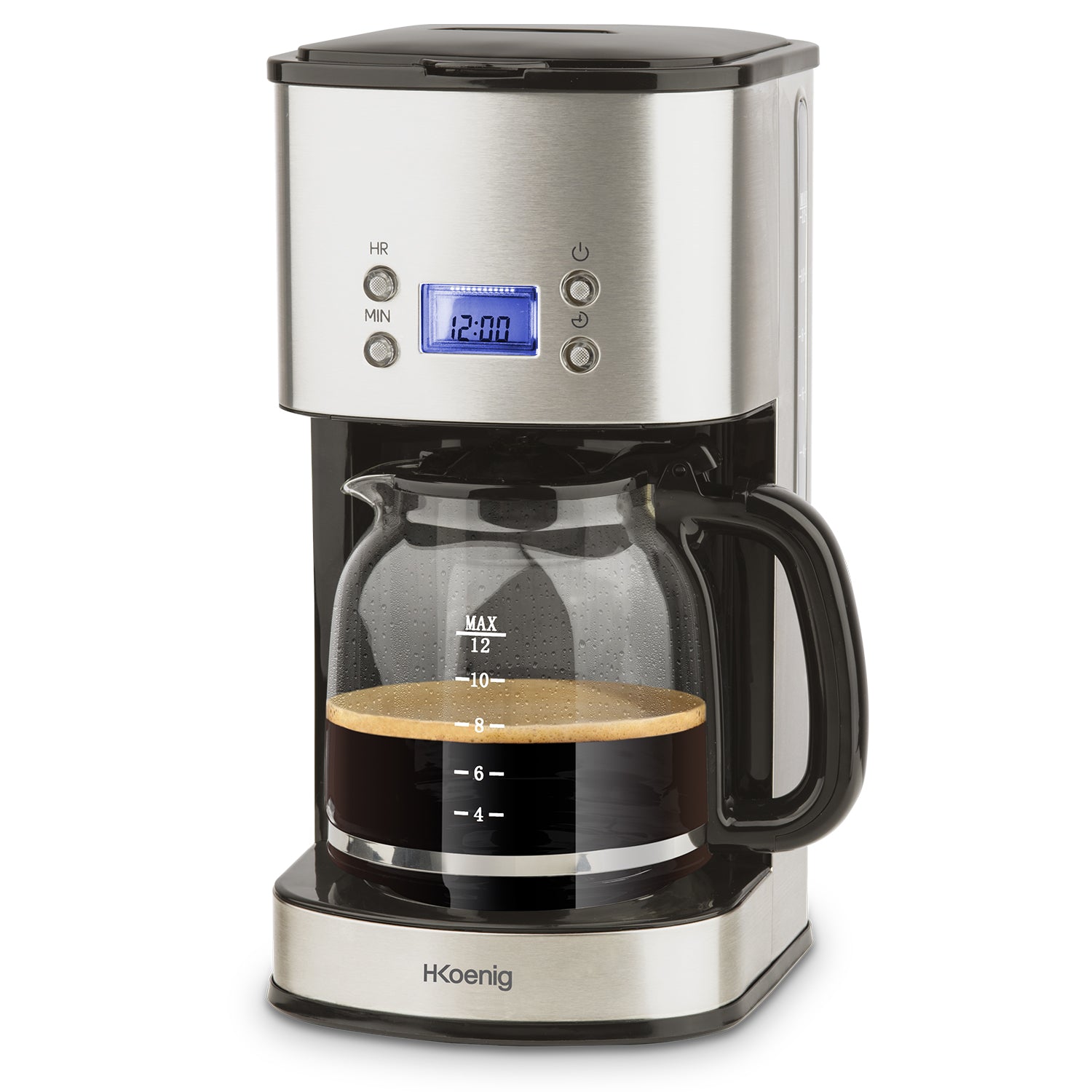 H.KOENIG Cafetière Programmable - Mg30 Silver