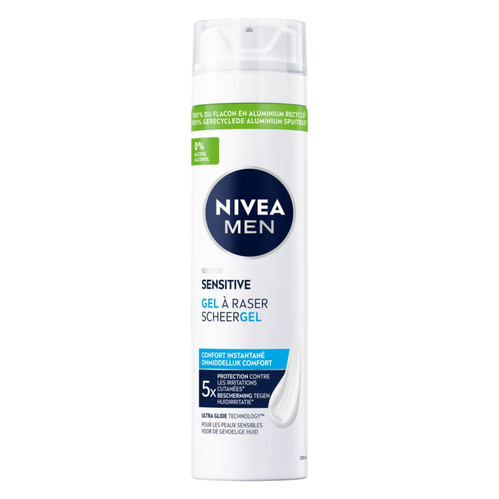 NIVEA MEN Sensitive Visage Gel à Raser 200ml