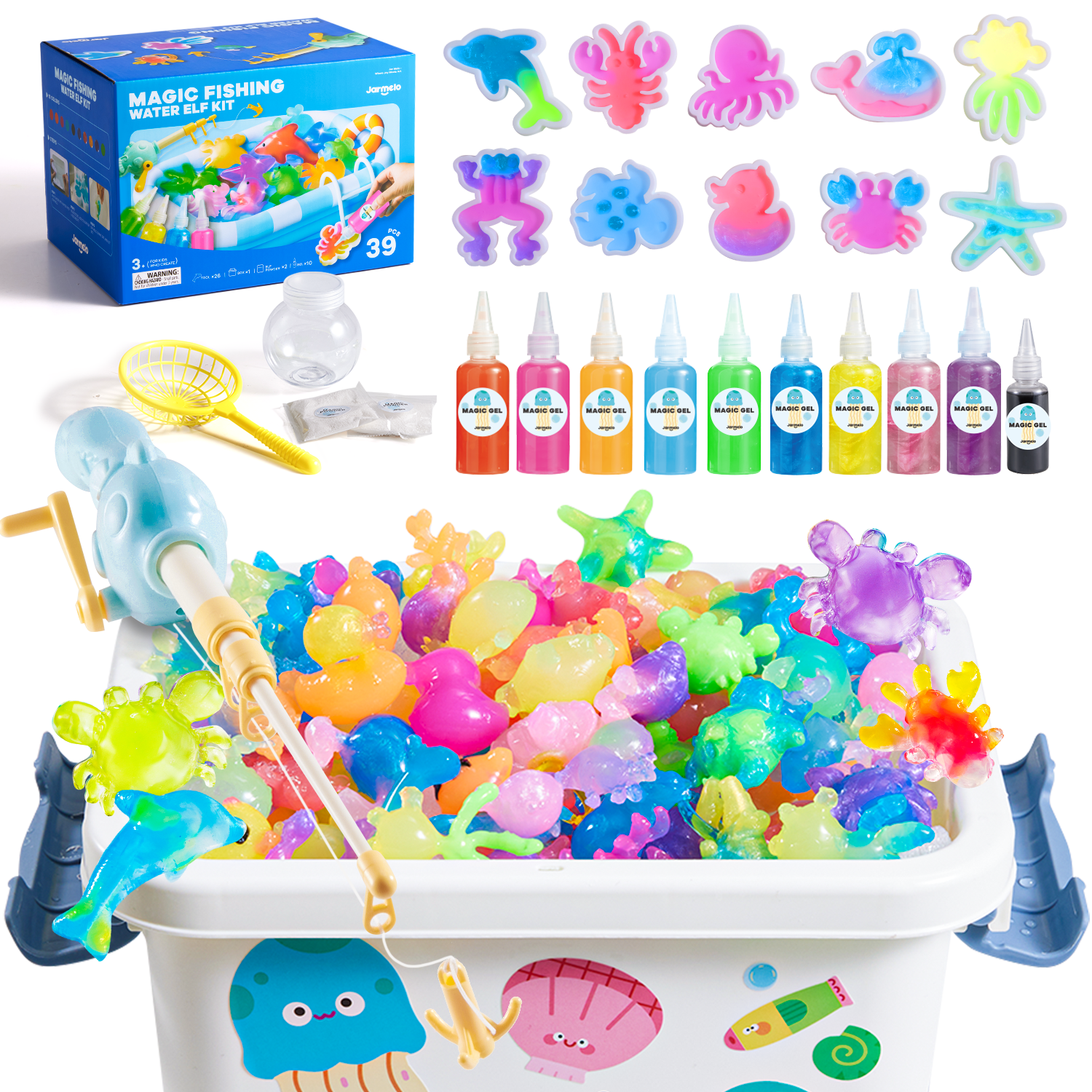 Jar Melo Kit de jouets des elfes et de l’eau magique