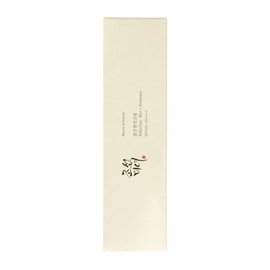 Beauty of Joseon Relief Sun Crème solaire au riz + probiotiques - 50 ml