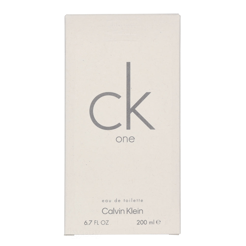 Calvin Klein Ck One Eau de Toilette en spray parfum unisexe 200 ml