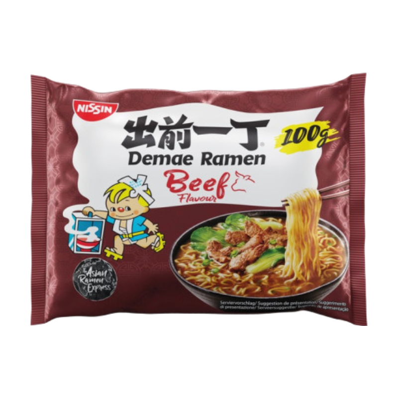 NISSIN Demae Ramen Bœuf 100 g