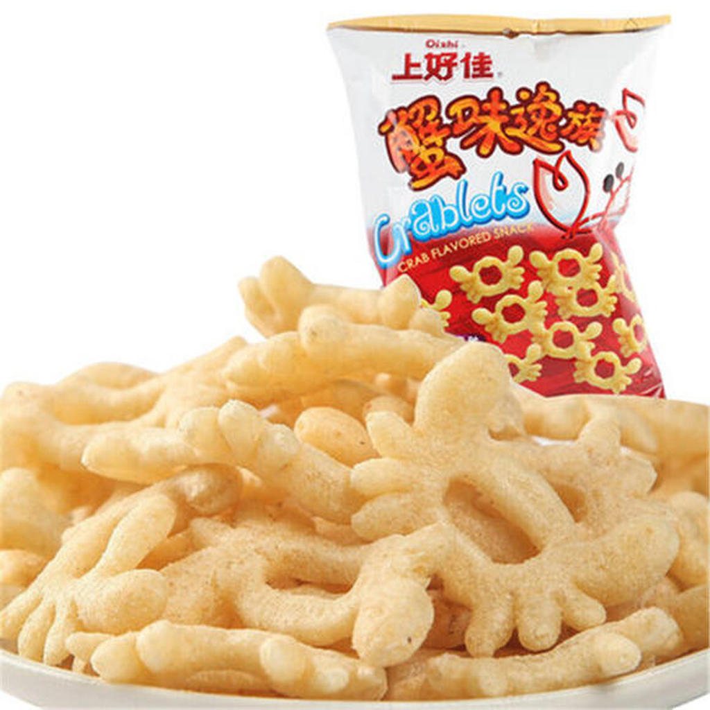 oishi Snacks saveur crabe - 40 g