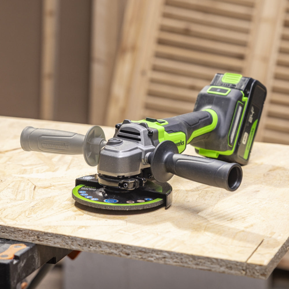 Greenworks 24 V BL 3S Meuleuse d'Angle 125 mm 700 W Outil Uniquement
