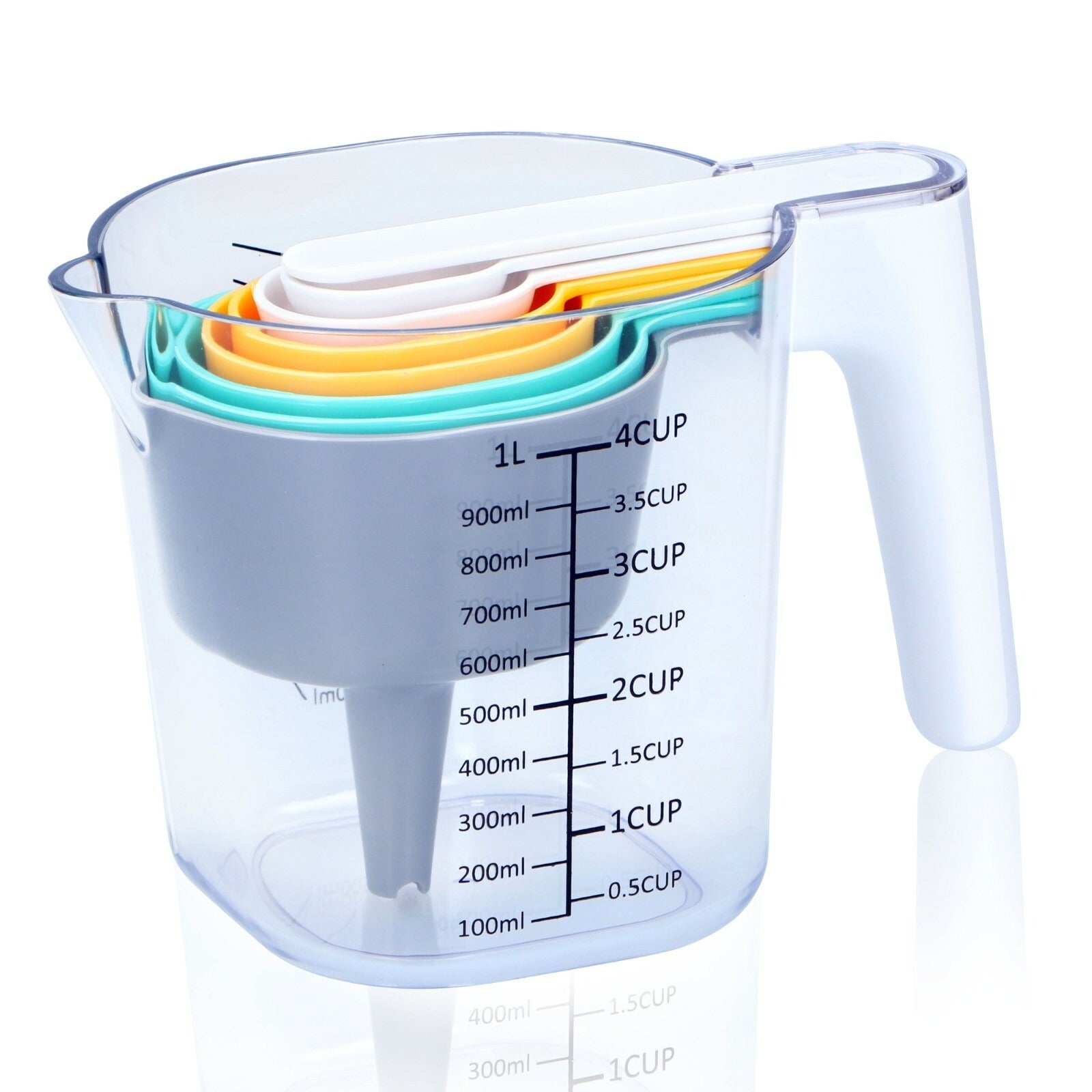 Alpina Tasses à mesurer et cuillères - 9 pièces