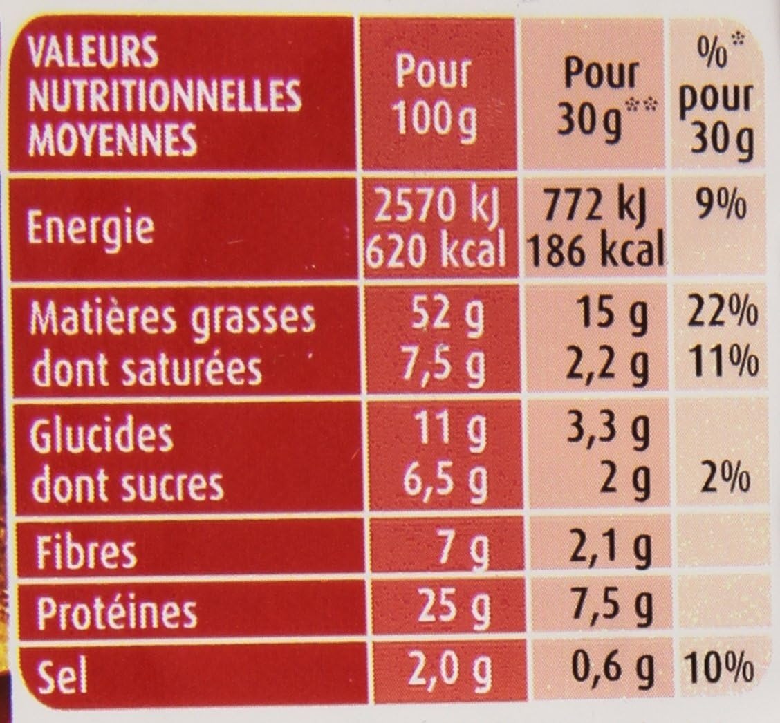 BENENUTS Cacahuètes Grillées à Sec Assaisonnées, 120 g