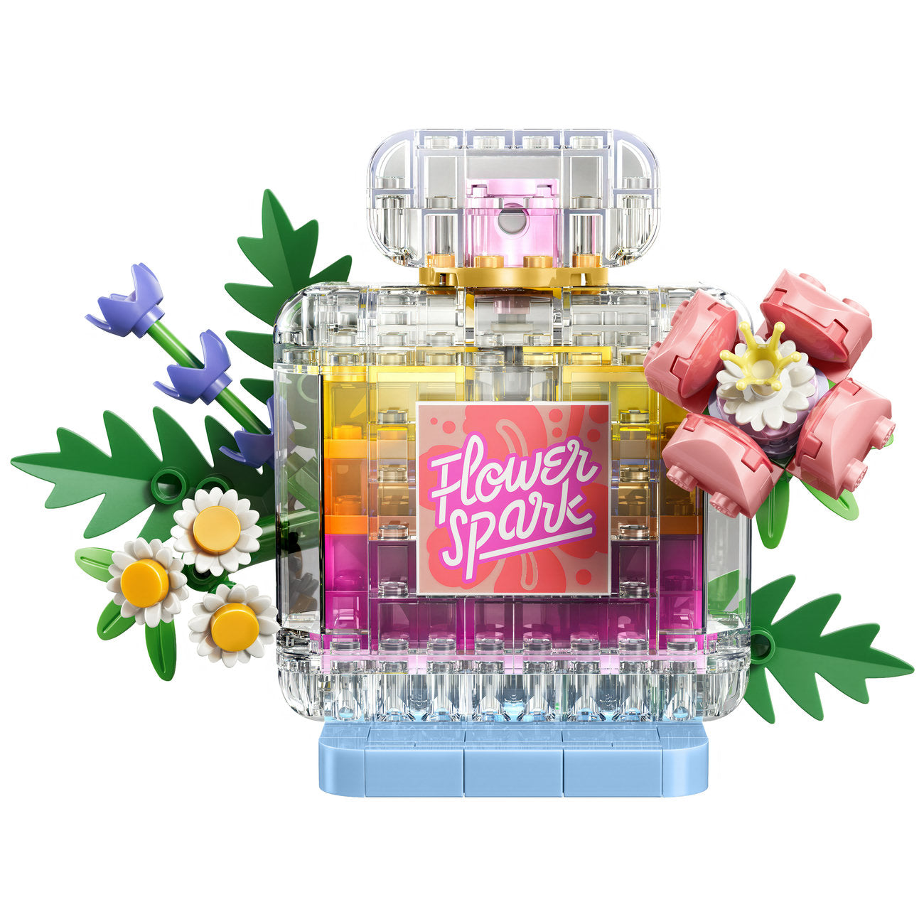LEGO Creator 3-en-1 Set de Construction Flacon de Parfum avec Décoration Florale 31383