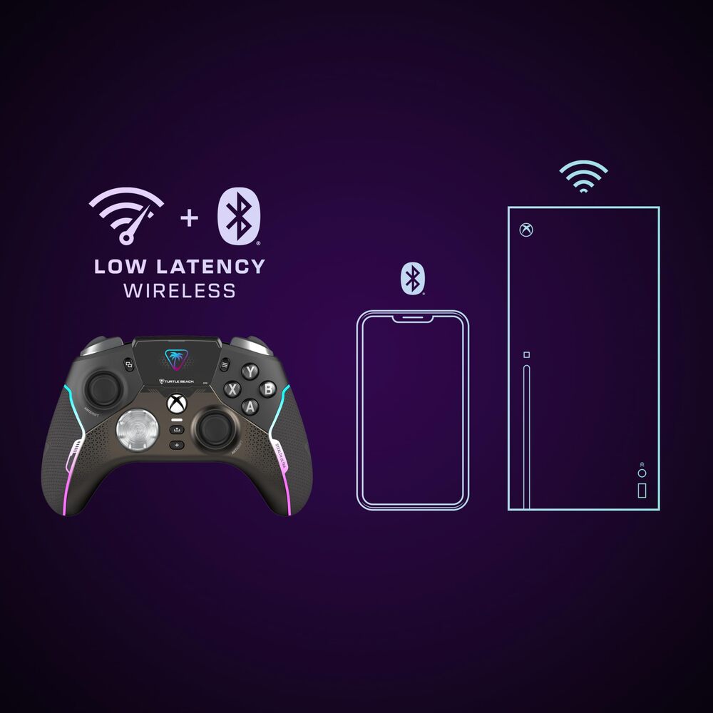 Turtle Beach Stealth Ultra Manette sans Fil - Joysticks à Effet Hall, 4 Boutons Programmables, Écran de Contrôle, Gâchettes Réglables - Xbox Series X|S, Xbox One, PC, Android & iOS - Noir