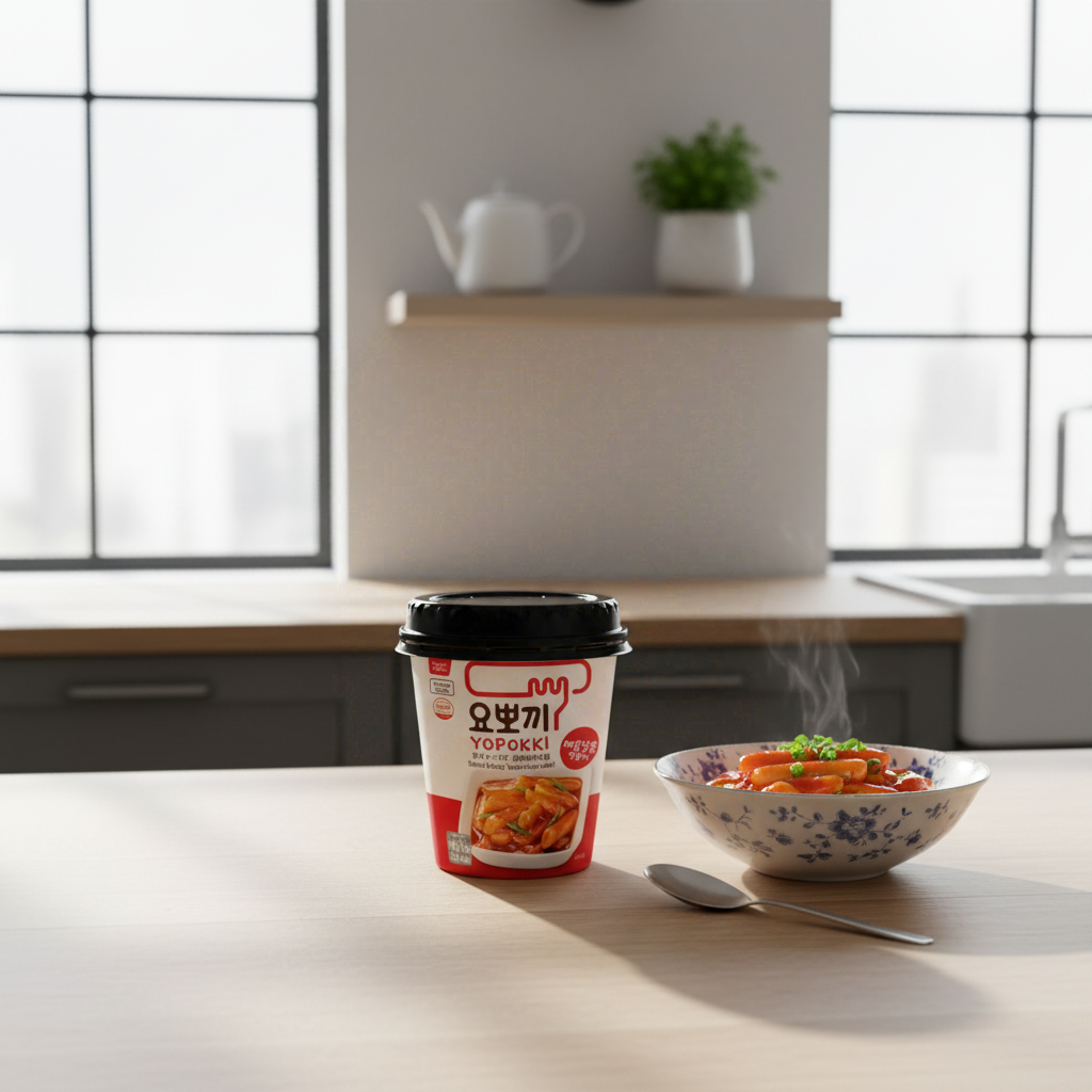 Yopokki Gâteaux de riz coréens sucrés et épicés