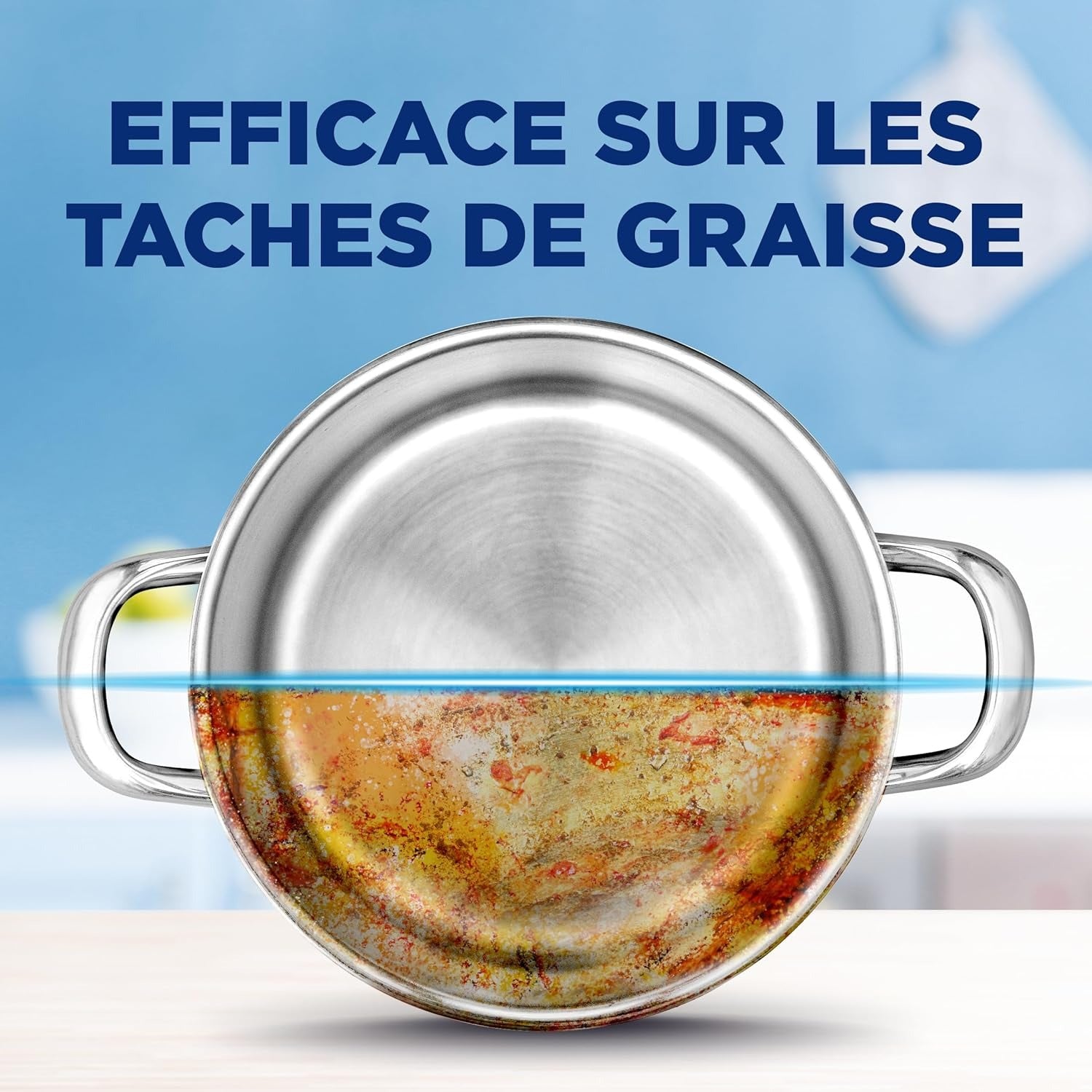 Finish Power All-in-1 Tablettes Lave-vaisselle, Sans Parfum, 100 Tablettes