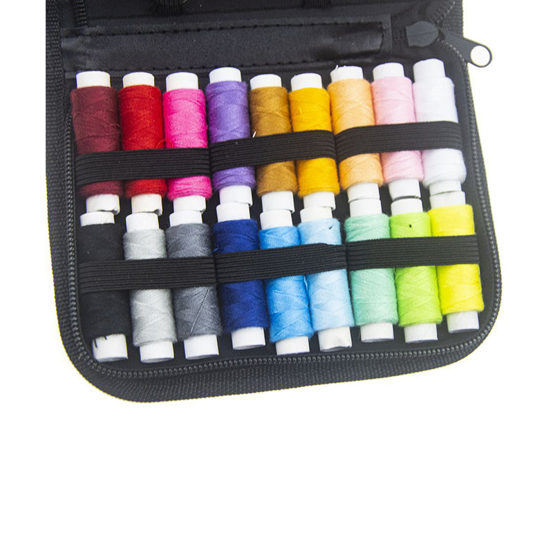 JORDAN&JUDY Kit de couture domestique 86 pièces, comprend fil, aiguilles, boutons et outils de réparation