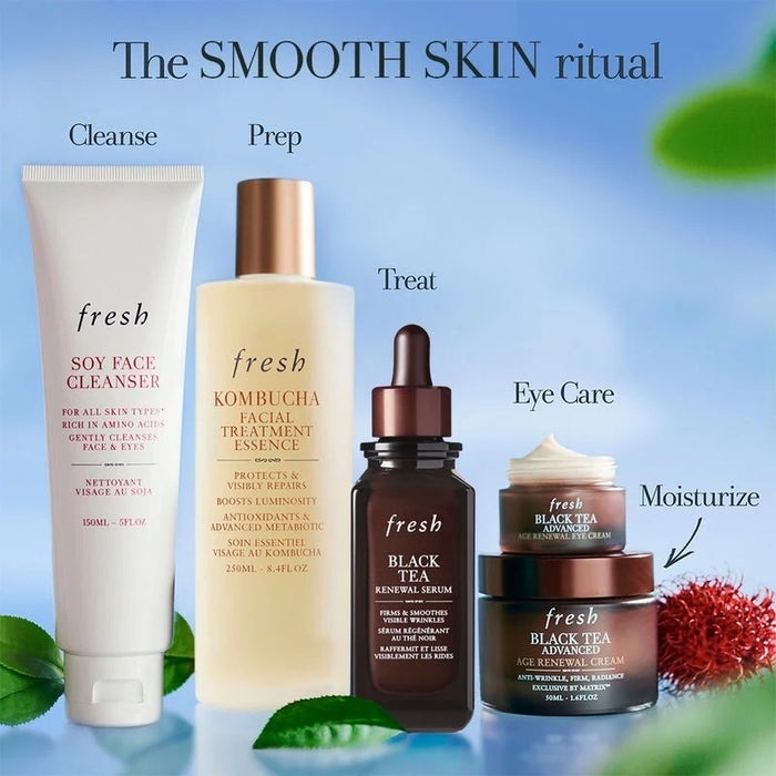 FRESH Crème Contour des Yeux Anti-Âge au Thé Noir 15 ml