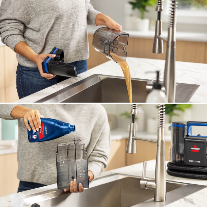 Bissell Aspirateur Laveur Tissus SpotClean C5 Select