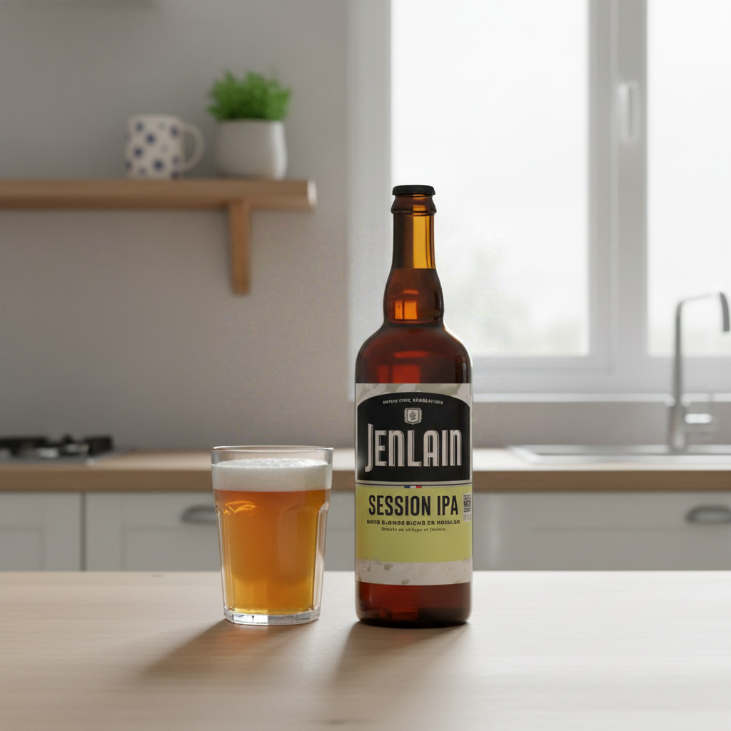 JENLAIN Bière Session IPA 4,5 % - 75 cl