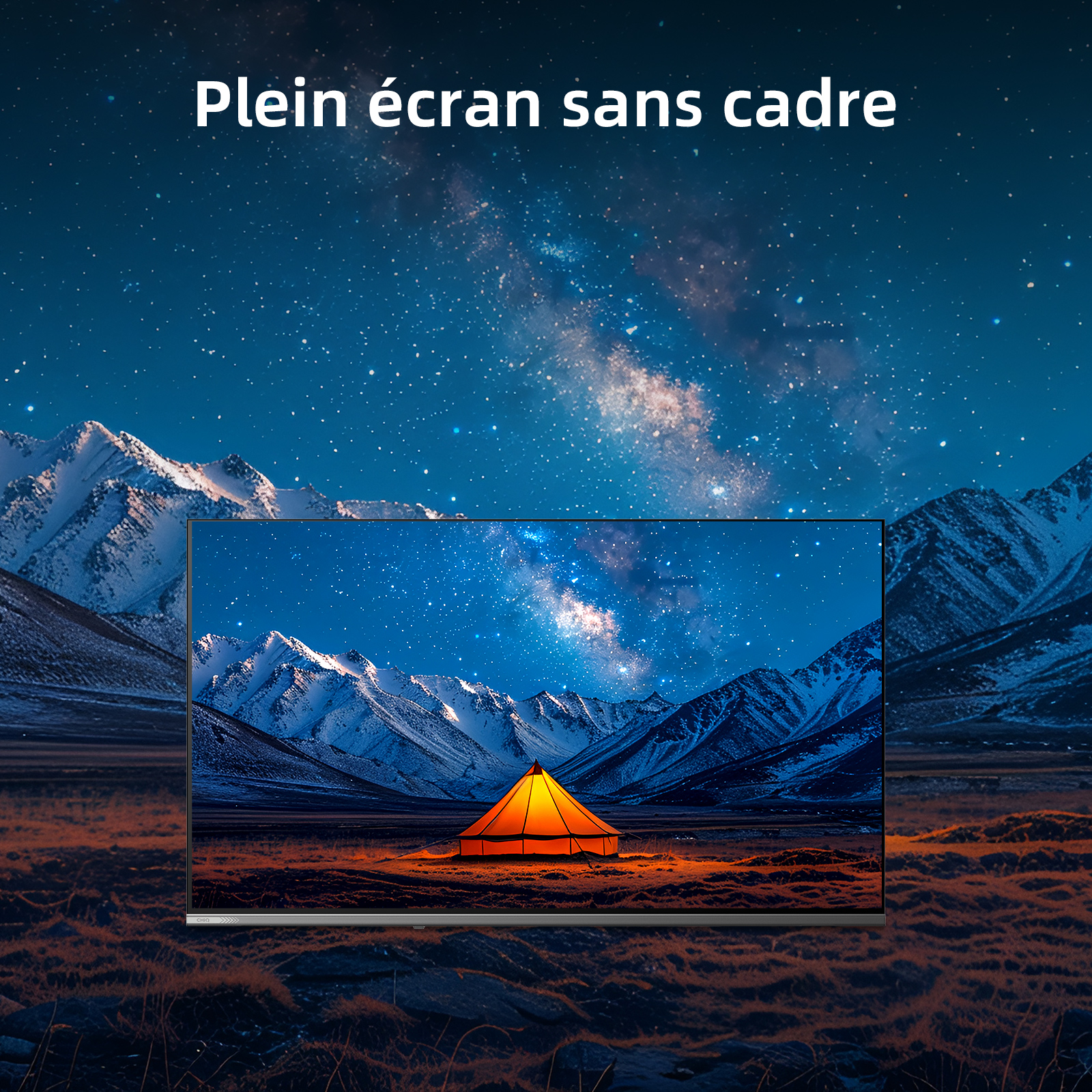 CHiQ Smart TV QLED Pro U50QM10E 50" 4K UHD Google TV