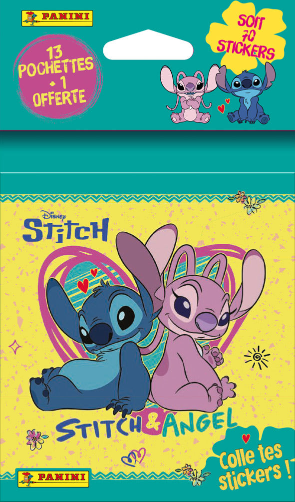 PANINI STITCH 3 - STITCH & ANGEL Blister 13 pochettes + 1 offerte