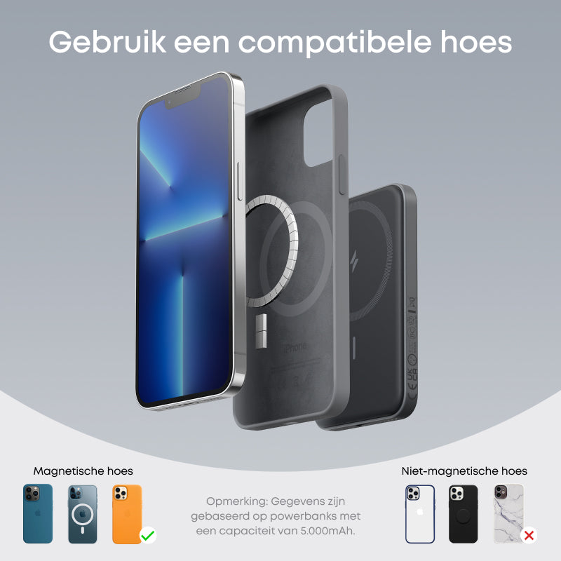 Anker PowerCore Magnetic 5K Slim B2C - Blanc UN Itération 2