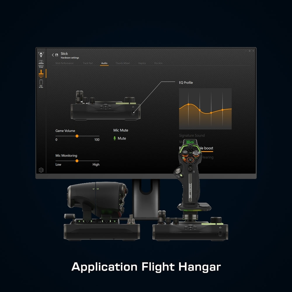 Turtle Beach VelocityOne Flightdeck Système de simulation universelle HOTAS Filaire - HUD OLED personnalisable & 139 boutons programmables - Windows 10/11 - Noir
