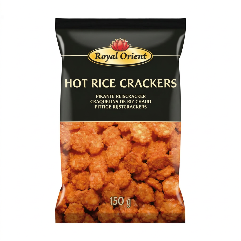 Royal Orient Crackers de riz chauds - 150 g