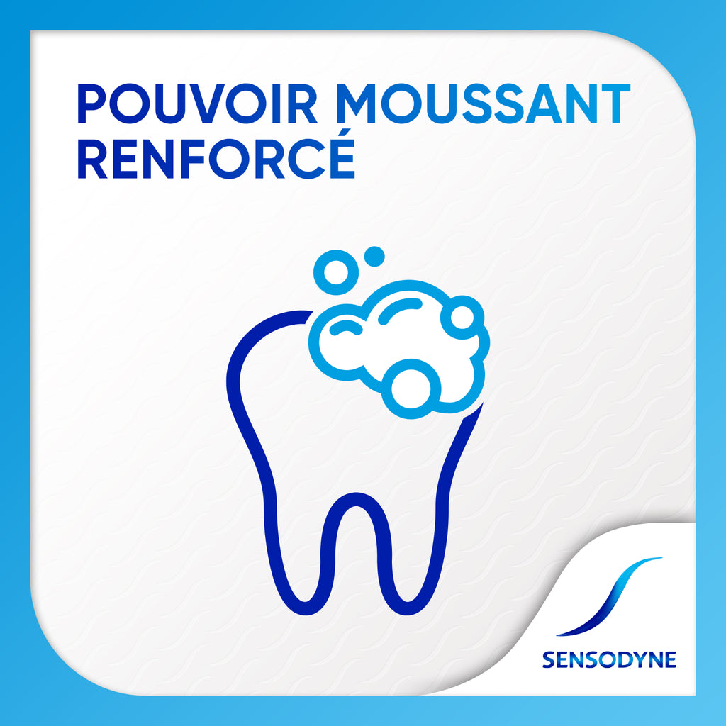 SENSODYNE - Dentifrice Traitement Sensibilité - Lot De 2 x 75 ml