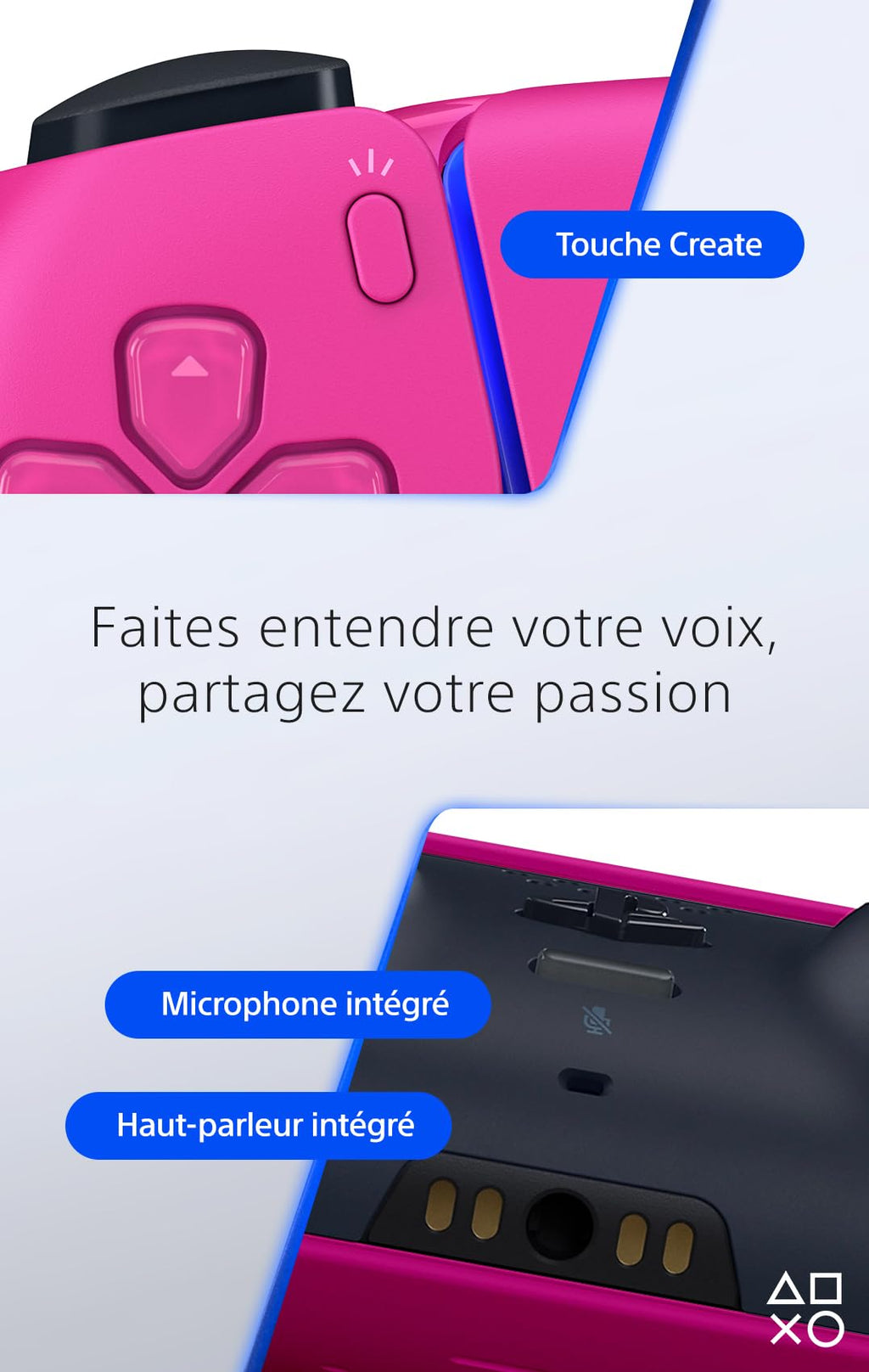 Sony Manette PS5 sans fil Dualsense - Nova Pink