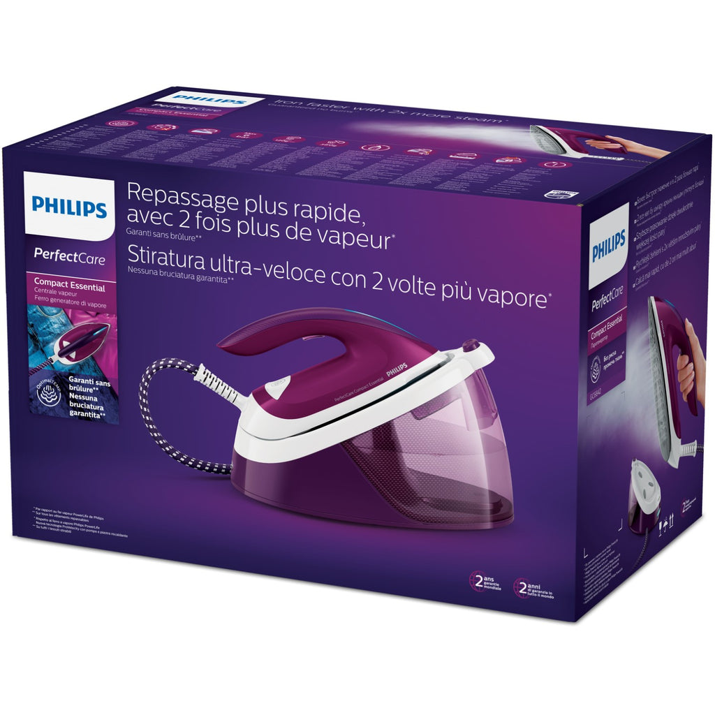Centrale Vapeur Philips GC6842/30 PerfectCare Compact Bleue 1.3L