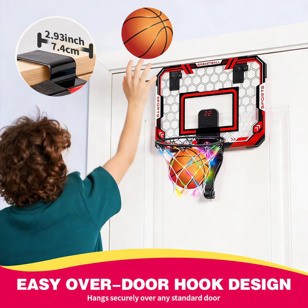 Set d'entraînement au tir avec panier de basket et minuteur