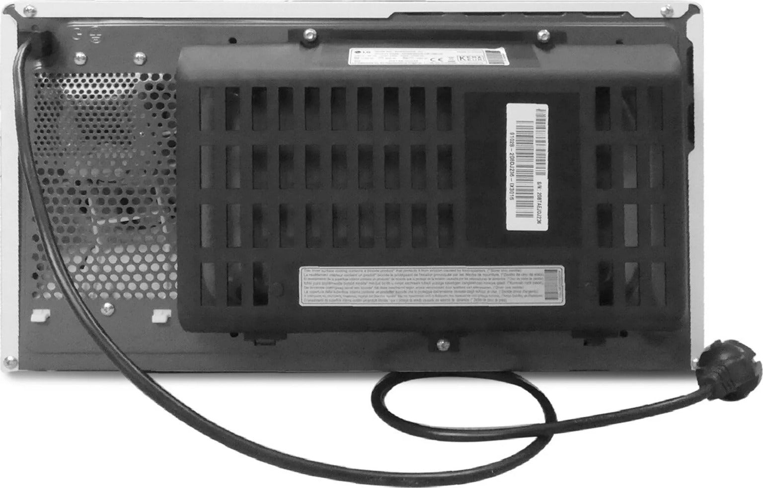 LG MH6535GIS micro-ondes Noir Combinaison micro-ondes Plaque de cuisson 25 L 1000 W