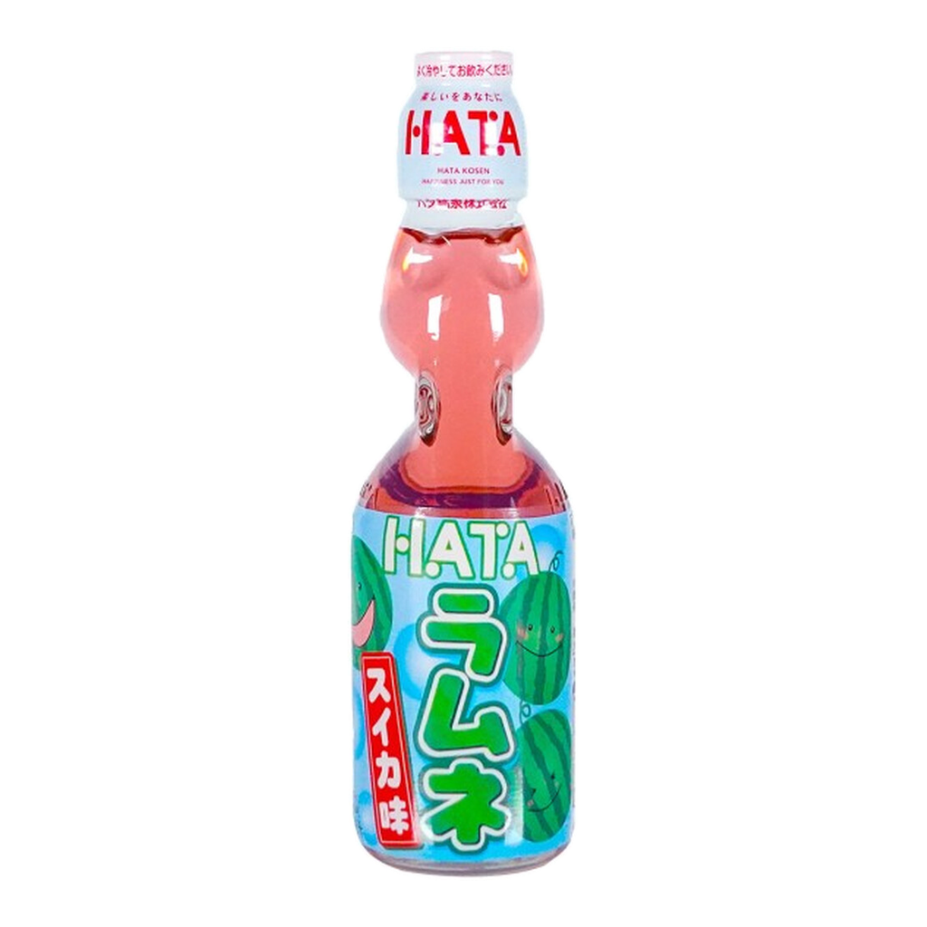 Hatakosen Ramune Boisson gazeuse saveur pastèque 200 ml