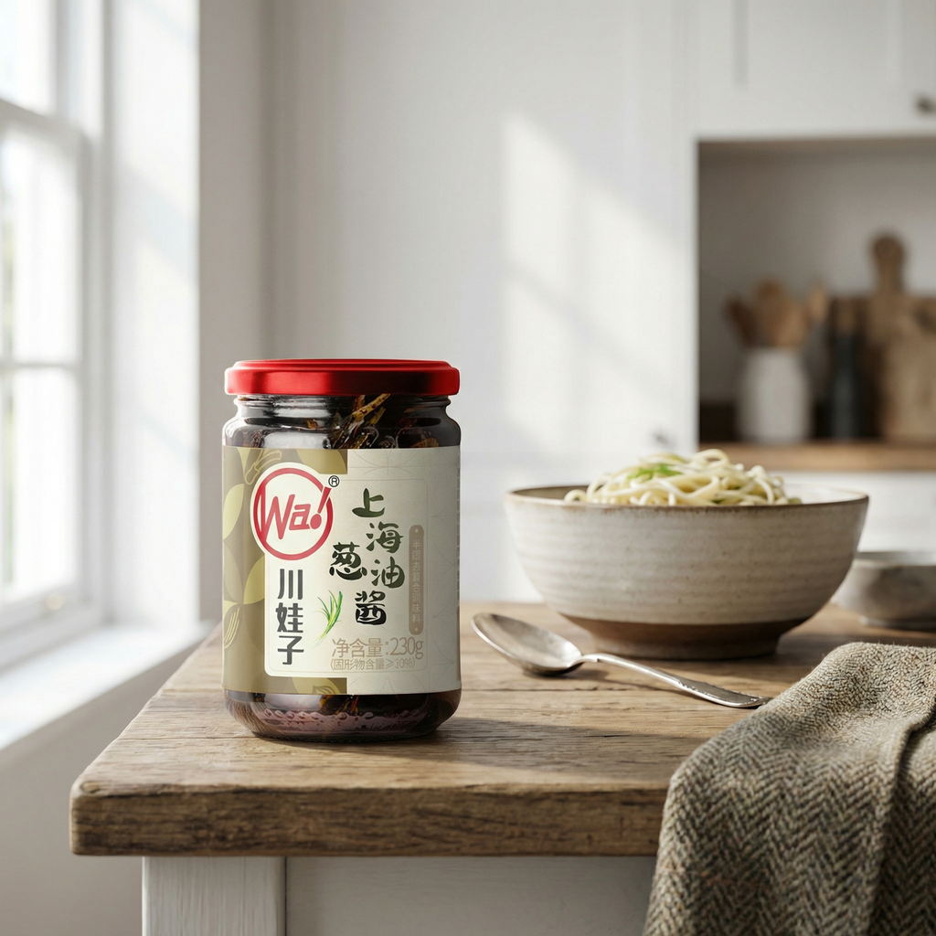 Chuan Wa Zi Sauce à l'huile de ciboule de Shanghai - 230 g