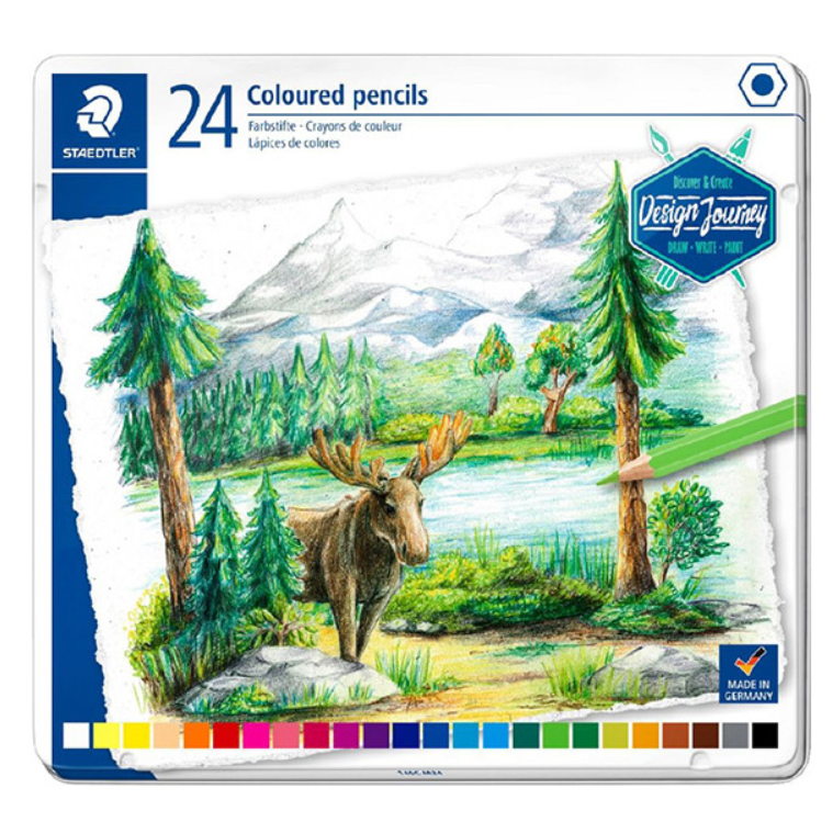 STAEDTLER 146C Crayons de couleur 24 pièces