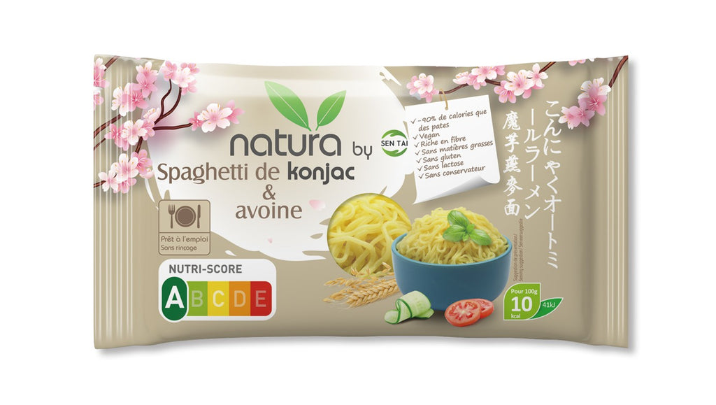 MEI ASIA Spaghetti au konjac et à l’avoine 250 g