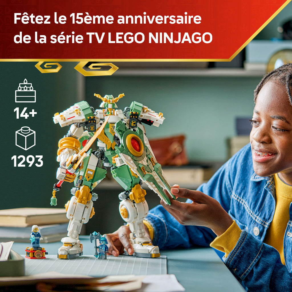LEGO NINJAGO 71860 Le mécha titane de Lloyd - 15e anniversaire