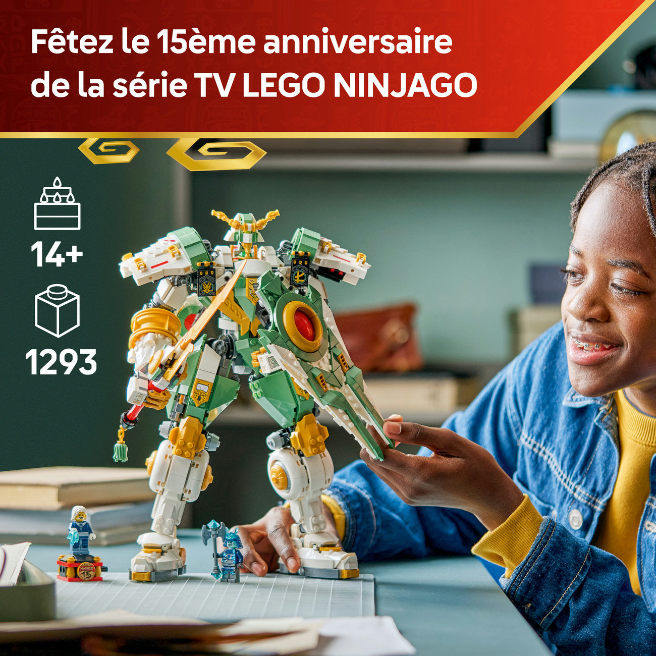 LEGO NINJAGO 71860 Le mécha titane de Lloyd - 15e anniversaire