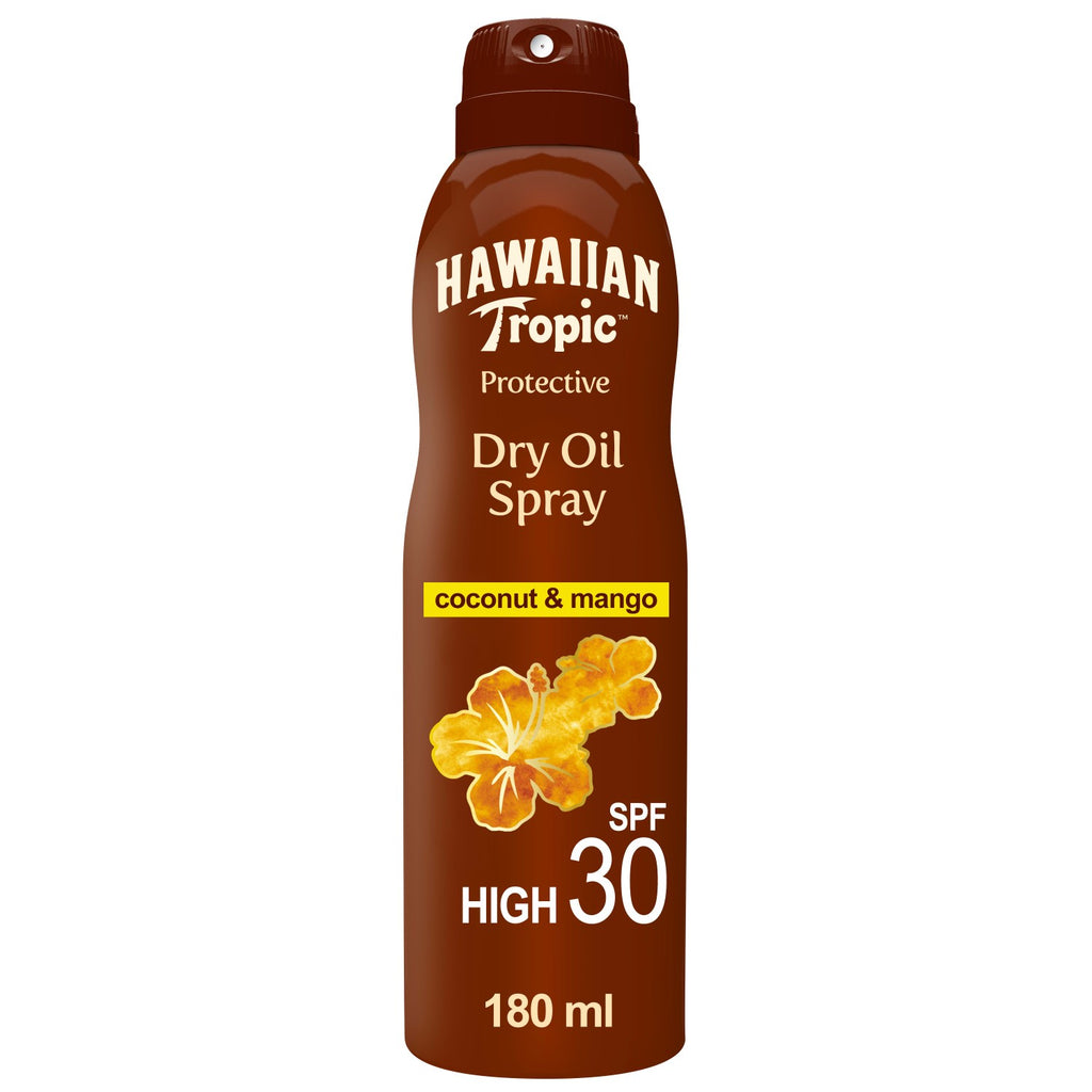 HAWAIIAN TROPIC Glowing Protection Brume huile solaire SPF 30 - 200 ml