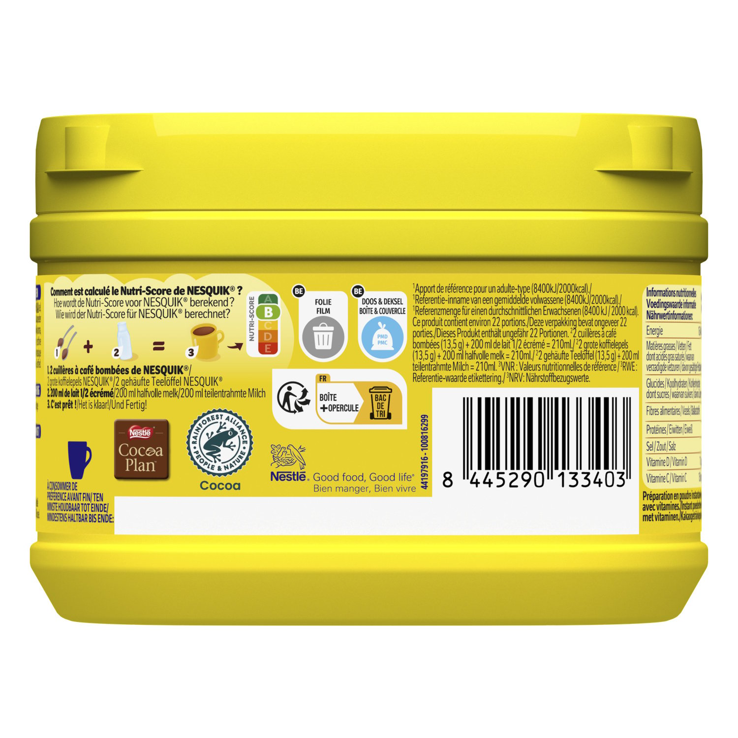 Nesquik Original Chocolat en poudre - 300 g