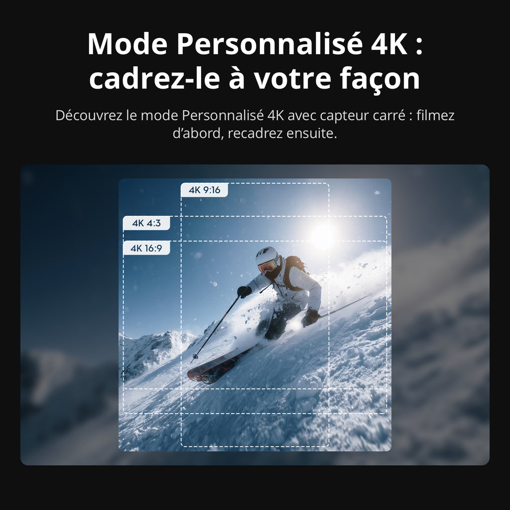DJI Osmo Action 6 Caméra d'action - Pack Aventure