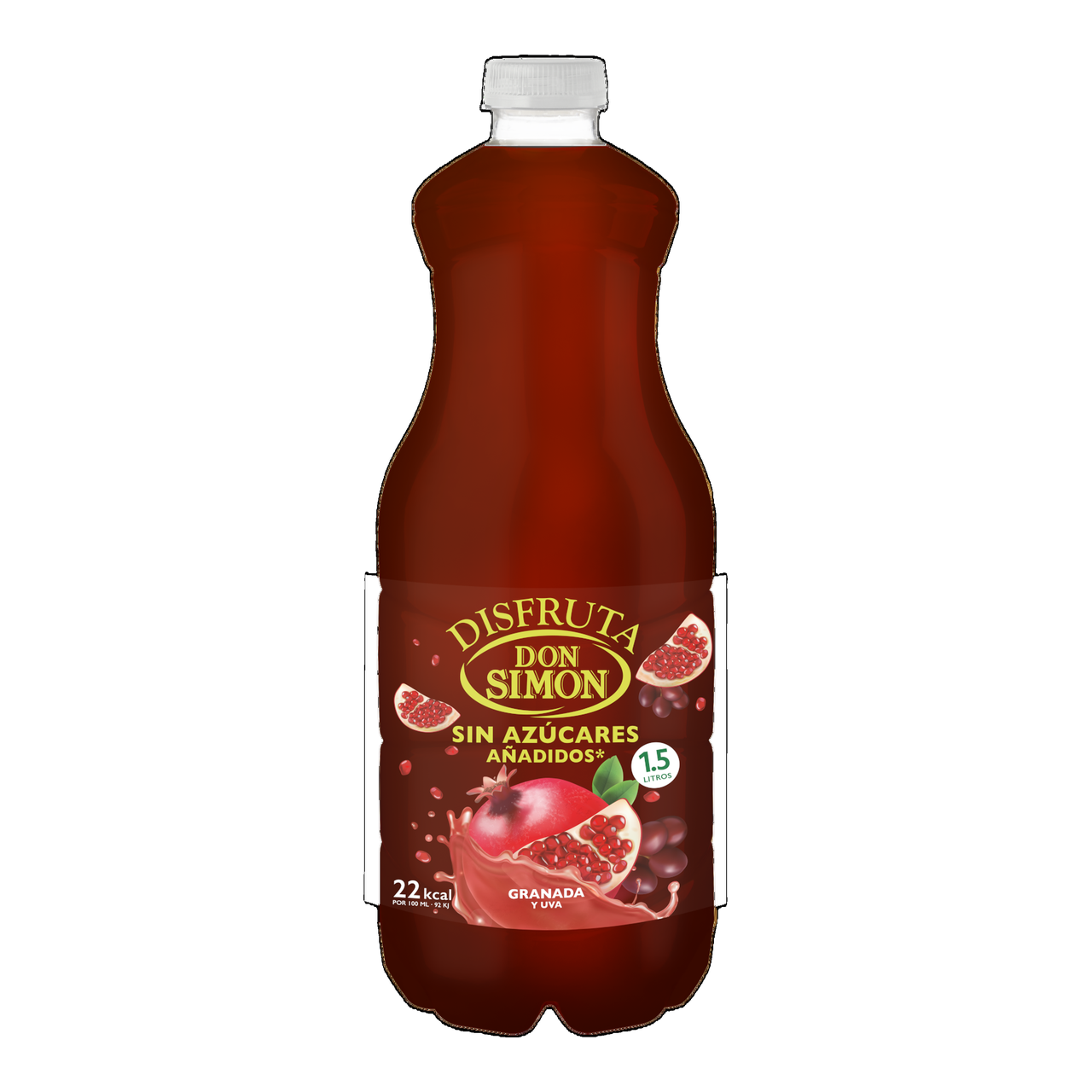 Don Simon DISFRUTA Nectar grenade sans sucres ajoutés PET 1,5L