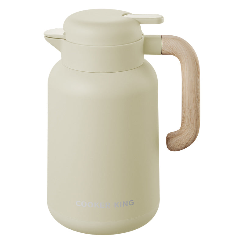 COOKER KING Série chaleur Bouteille isotherme à vésicule rouge 1 L (Abricot chaud)
