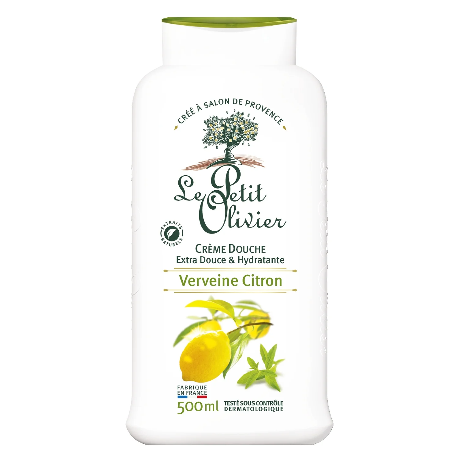 Le Petit Olivier Crème Douche Extra Douce Verveine Citron - 500 ml