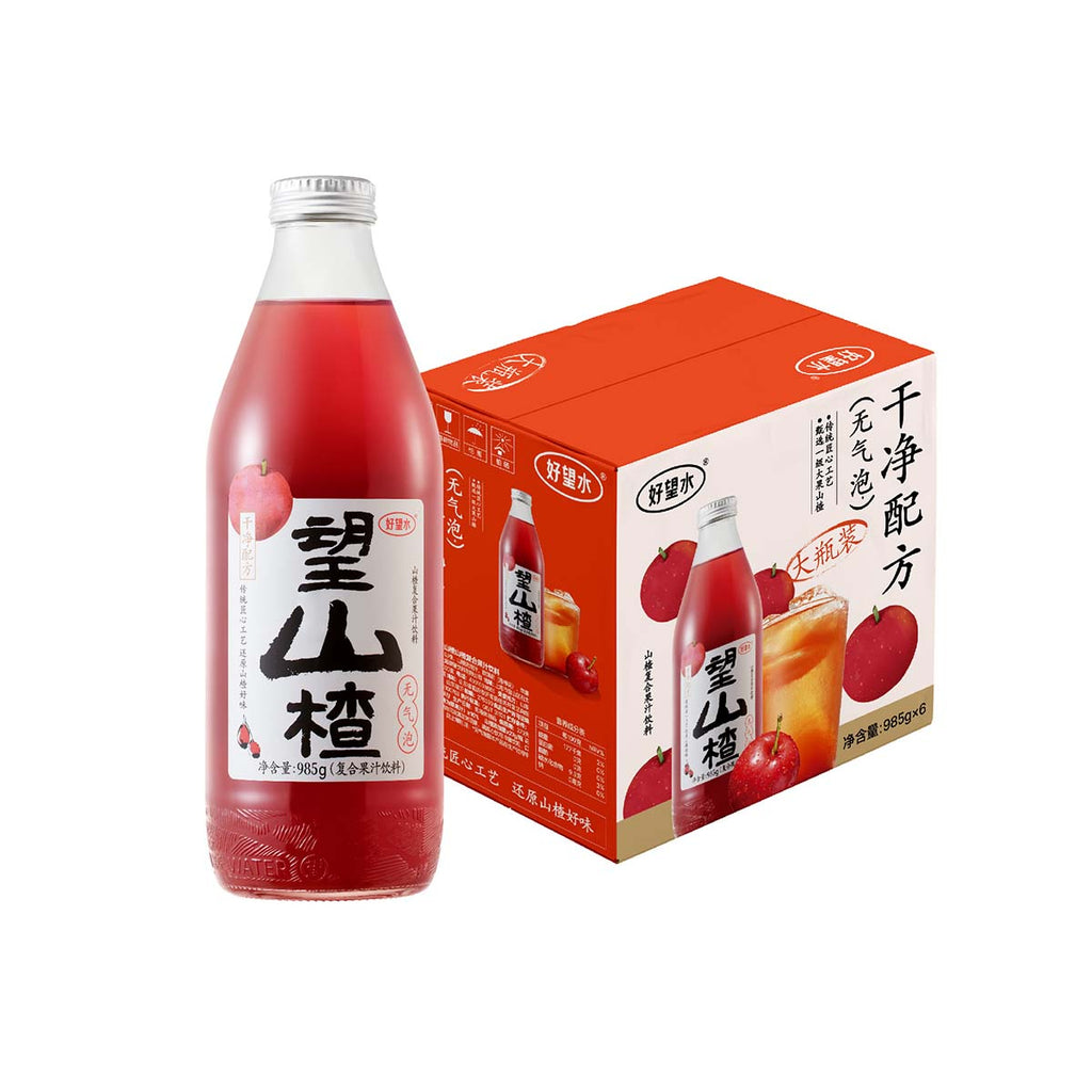 Hao Wang Shui Jus de fruits d’aubépine 985g x 6