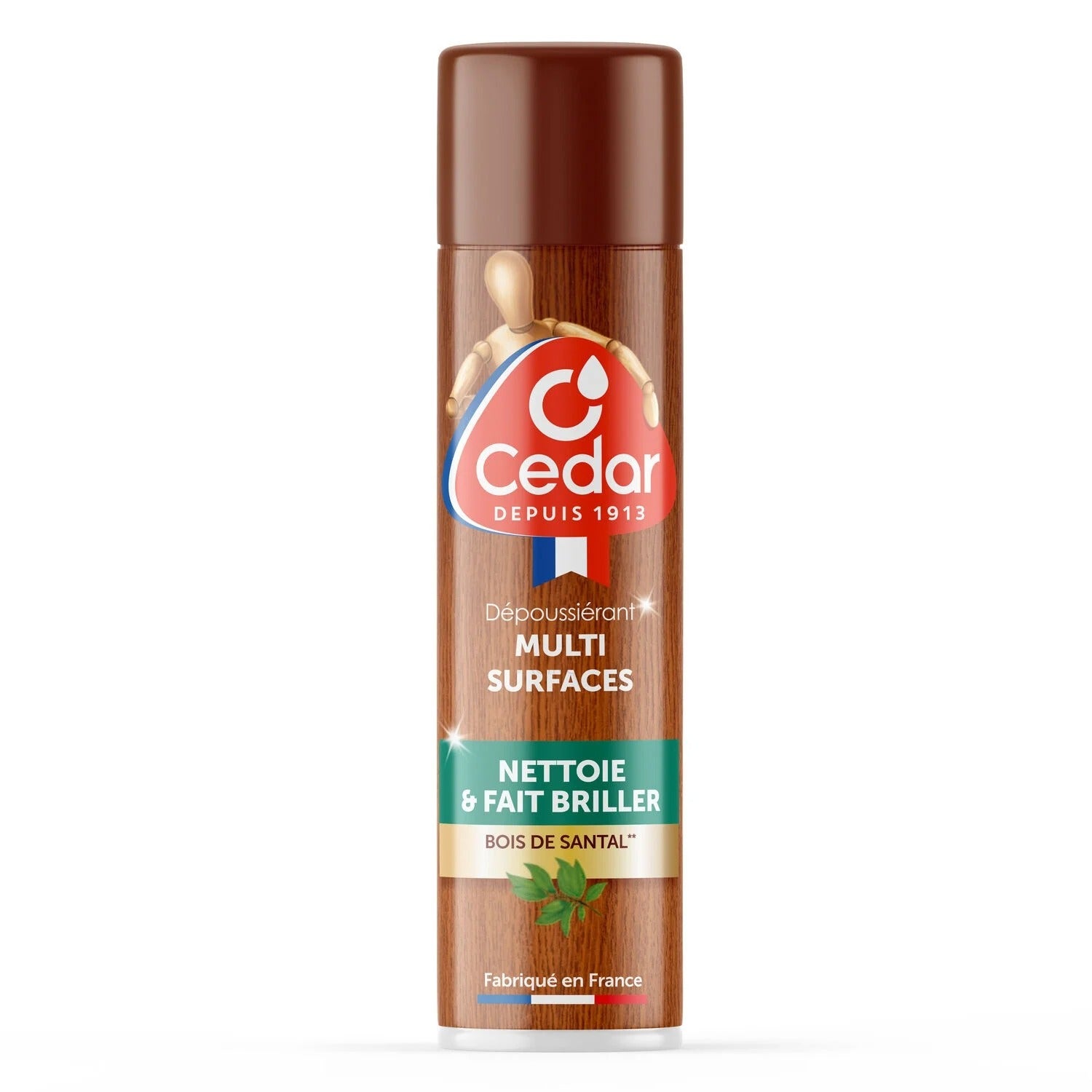 O'CEDAR Nettoyant multi-surfaces bois et meubles à la cire de carnauba 300 ml