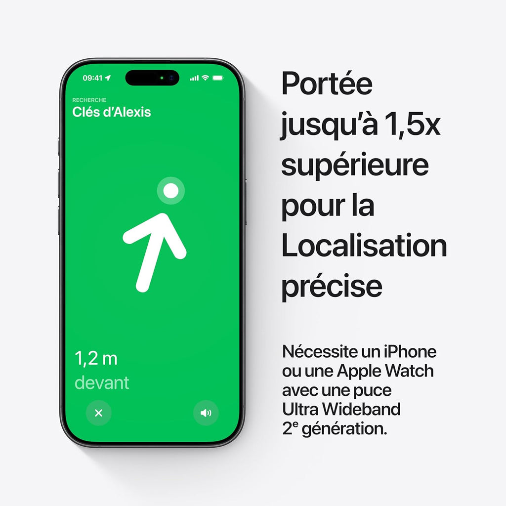 Apple AirTags Traceurs anti-perte, Lot de 4